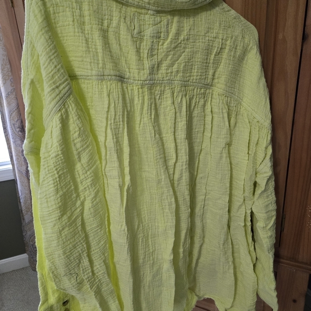 Free People Cardiff Lightweight Cotton Top, MEDIUM - Picture 3 of 10